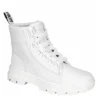 Dr. Martens Dr.martens Womens Combs Nylon Combat Boot - White