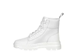 Dr. Martens Dr.martens Womens Combs Nylon Combat Boot - White -Women Shoes Store US 01 122050 03