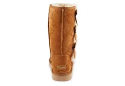 Koolaburra By Ugg Womens Victoria Tall Fur Boot - Rust -Women Shoes Store US 01 122308 02