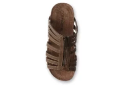 Bearpaw Womens Sabrina Slide Sandal - Brown -Women Shoes Store US 01 204073 05