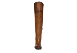Franco Sarto Womens Haleen Over The Knee Boot - Brown -Women Shoes Store US 01 300472 02