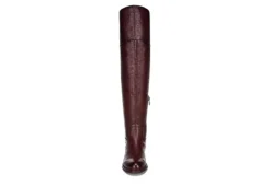Franco Sarto Womens Haleen Over The Knee Boot - Burgundy -Women Shoes Store US 01 300473 02