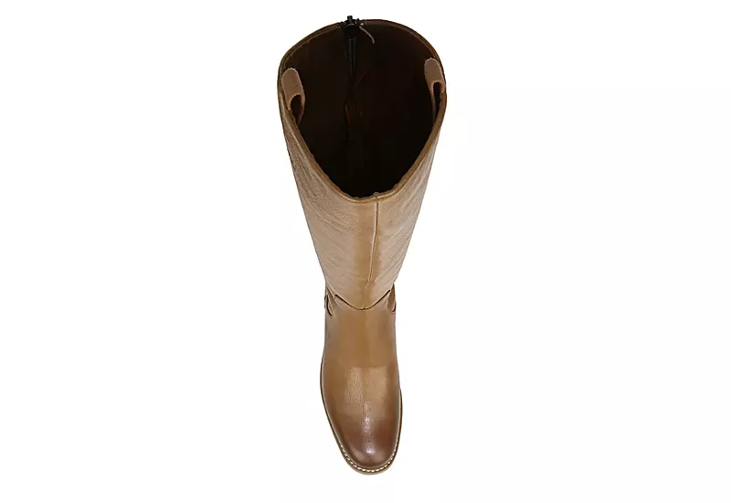 Franco Sarto Womens Meyer Wide Calf Tall Boot - Brown 6 Franco Sarto Womens Meyer Wide Calf Tall Boot - Brown - Image 6