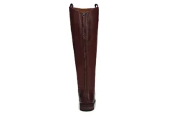 Franco Sarto Womens Meyer Wide Calf Tall Boot - Burgundy -Women Shoes Store US 01 300505 04
