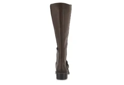 Easy Street Womens Jewel Wide Calf Tall Boot - Brown 11 Easy Street Womens Jewel Wide Calf Tall Boot - Brown -Women Shoes Store US 01 300662 04