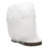 Bearpaw Womens Boetis Ii Fur Boot - White