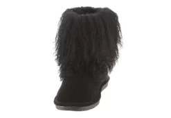 Bearpaw Womens Boo Fur Boot - Black -Women Shoes Store US 01 300708 02