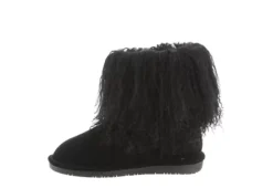 Bearpaw Womens Boo Fur Boot - Black -Women Shoes Store US 01 300708 03