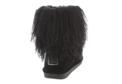Bearpaw Womens Boo Fur Boot - Black -Women Shoes Store US 01 300708 04