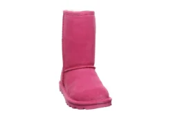 Bearpaw Womens Elle Short Fur Boot - Pink -Women Shoes Store US 01 300731 02