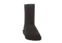 Bearpaw Womens Elle Short Vegan Fur Boot - Black -Women Shoes Store US 01 300736 02