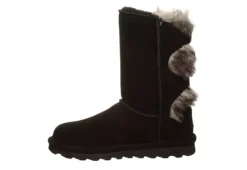 Bearpaw Womens Eloise Fur Boot - Black -Women Shoes Store US 01 300743 03