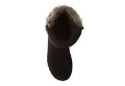 Bearpaw Womens Eloise Fur Boot - Black -Women Shoes Store US 01 300743 05