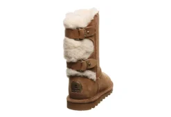 Bearpaw Womens Eloise Fur Boot - Tan -Women Shoes Store US 01 300744 04