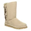Bearpaw Womens Eloise Fur Boot - Off White