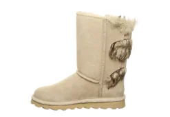 Bearpaw Womens Eloise Fur Boot - Off White -Women Shoes Store US 01 300745 03