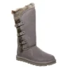 Bearpaw Womens Emery Fur Boot - Grey