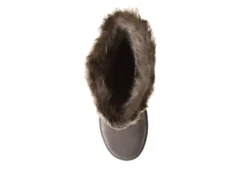 Bearpaw Womens Emery Fur Boot - Grey -Women Shoes Store US 01 300749 05