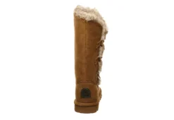 Bearpaw Womens Emery Fur Boot - Tan -Women Shoes Store US 01 300750 04