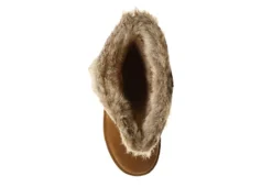 Bearpaw Womens Emery Fur Boot - Tan -Women Shoes Store US 01 300750 05
