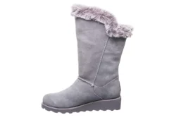 Bearpaw Womens Genevieve Fur Boot - Grey -Women Shoes Store US 01 300752 03