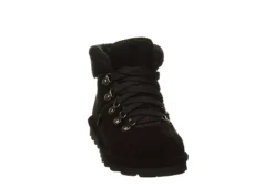 Bearpaw Womens Marta Lace-up Fur Boot - Black -Women Shoes Store US 01 300782 02