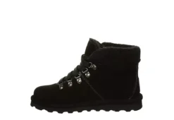 Bearpaw Womens Marta Lace-up Fur Boot - Black -Women Shoes Store US 01 300782 03