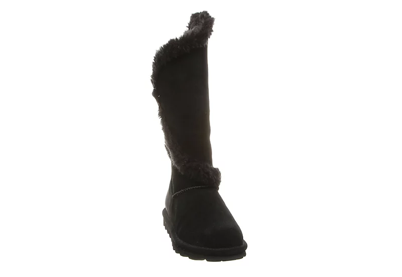 Bearpaw Womens Sheilah Fur Boot - Black 3 Bearpaw Womens Sheilah Fur Boot - Black - Image 3
