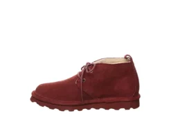 Bearpaw Womens Skye Lace-up Fur Boot - Dark Red -Women Shoes Store US 01 300814 03