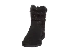 Bearpaw Womens Virginia Fur Boot - Navy -Women Shoes Store US 01 300823 02
