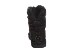 Bearpaw Womens Virginia Fur Boot - Navy -Women Shoes Store US 01 300823 04