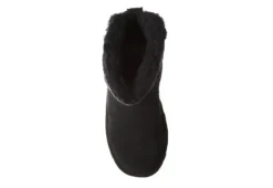 Bearpaw Womens Virginia Fur Boot - Navy -Women Shoes Store US 01 300823 05