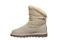 Bearpaw Womens Virginia Fur Boot - White -Women Shoes Store US 01 300825 03