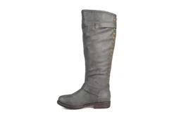 Journee Collection Womens Spokane Extra Wide Calf Tall Boot - Dark Grey -Women Shoes Store US 01 300946 03