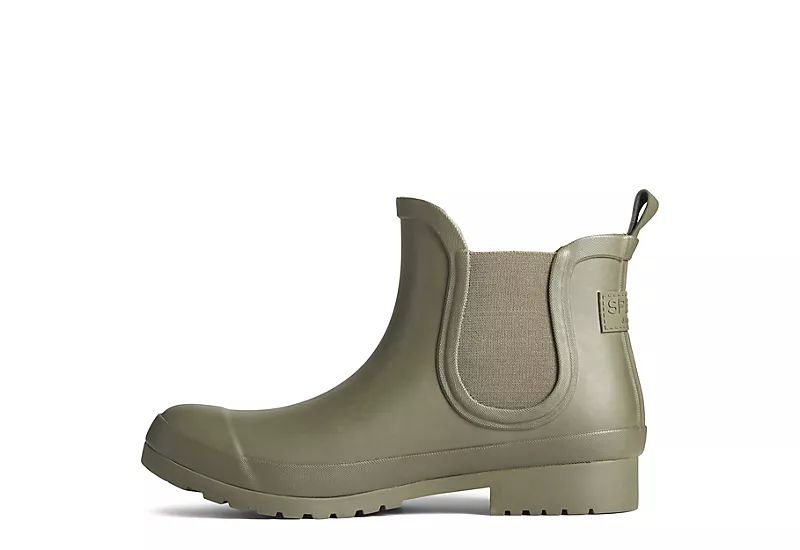 Sperry Womens Walker Chelsea Rain Boot - Olive 3 Sperry Womens Walker Chelsea Rain Boot - Olive - Image 3