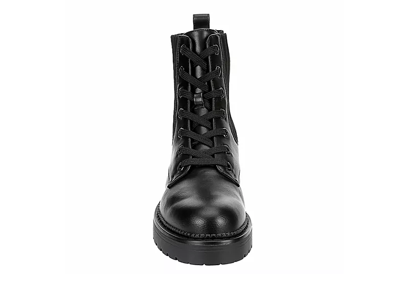 Xappeal Womens Hannah Lace Up Boot - Black 3 Xappeal Womens Hannah Lace Up Boot - Black - Image 3