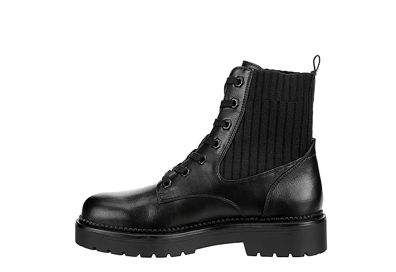 Xappeal Womens Hannah Lace Up Boot - Black 4 Xappeal Womens Hannah Lace Up Boot - Black - Image 4