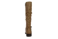 Xappeal Womens Nadeen Wide Calf Riding Boot - Taupe -Women Shoes Store US 01 301863 04