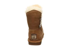 Bearpaw Womens Rosaline Fur Boot - Tan -Women Shoes Store US 01 301881 03
