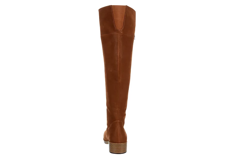 Eva & Zoe Womens Bria Wide Calf Tall Boot - Cognac 5 Eva & Zoe Womens Bria Wide Calf Tall Boot - Cognac - Image 5