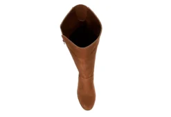 Eva & Zoe Womens Bria Wide Calf Tall Boot - Cognac 12 Eva & Zoe Womens Bria Wide Calf Tall Boot - Cognac -Women Shoes Store US 01 301948 05