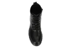 Limelight Womens Rudy Combat Boot - Black -Women Shoes Store US 01 302010 05