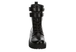Limelight Womens Burnette Lace Up Boot - Black -Women Shoes Store US 01 302016 02