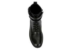 Limelight Womens Burnette Lace Up Boot - Black -Women Shoes Store US 01 302016 05