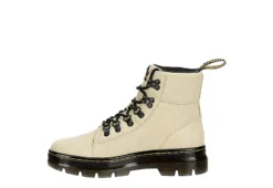Dr. Martens Dr.martens Womens Combs Suede Combat Boot - Off White -Women Shoes Store US 01 302022 03