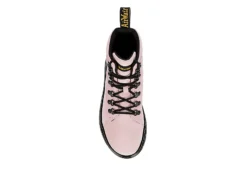 Dr. Martens Dr.martens Womens Combs Suede Combat Boot - Pale Pink -Women Shoes Store US 01 302023 05
