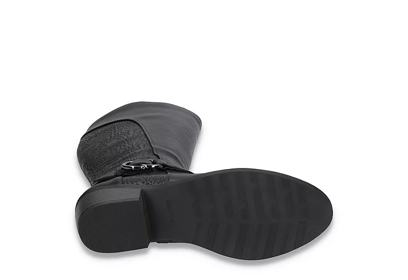 Easy Street Womens Luella Casual Tall Boot - Black 7 Easy Street Womens Luella Casual Tall Boot - Black - Image 7