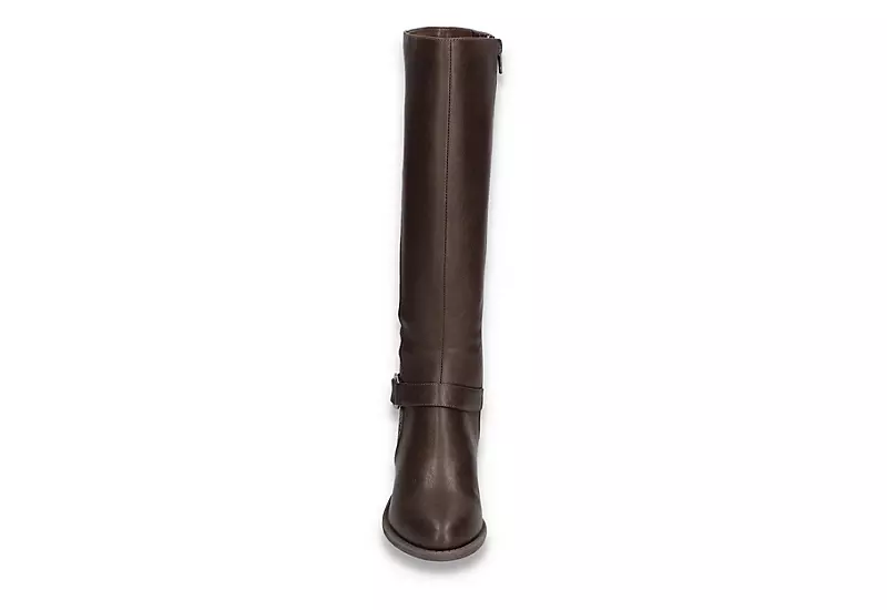 Easy Street Womens Luella Casual Tall Boot - Brown 3 Easy Street Womens Luella Casual Tall Boot - Brown - Image 3