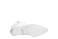 Madden Girl Womens Redford Western Boot - White -Women Shoes Store US 01 302385 06