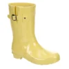 London Fog Womens Piccadilly Rain Boot - Yellow